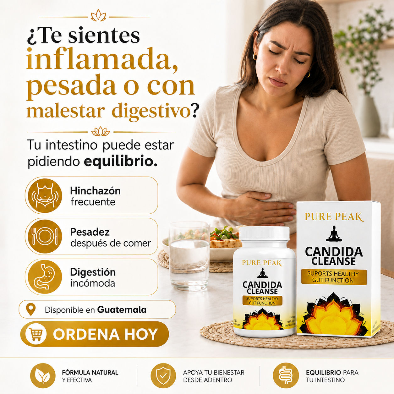 Candida Cleanse – Equilibrio Digestivo en 60 cápsulas