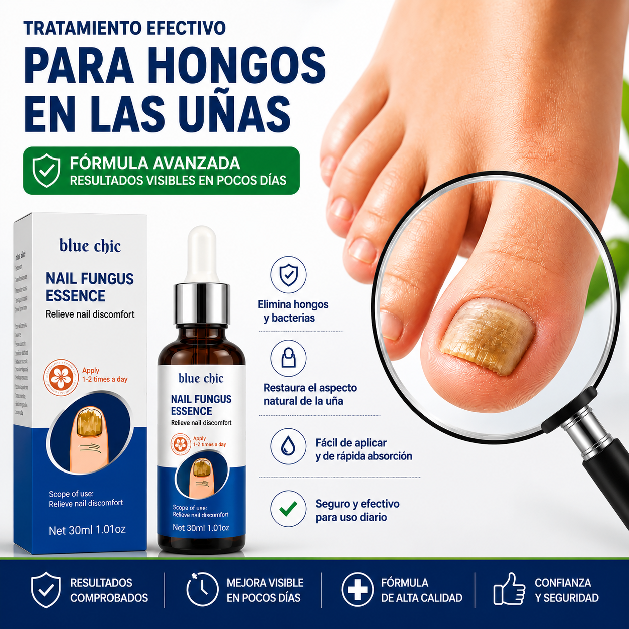 NAIL FUNGUS ESSENCE | Transforma tus uñas en casa: más limpias, fuertes y cuidadas en pocos minutos al día