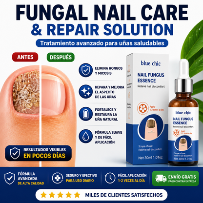 NAIL FUNGUS ESSENCE | Transforma tus uñas en casa: más limpias, fuertes y cuidadas en pocos minutos al día